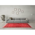 thumbnail image 3 of Ahgly Company Indoor Round Persian Red Traditional Area Rugs, 7' Round, 3 of 4