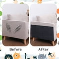 thumbnail image 5 of LUIISIS Cat Scratch Furniture Protector, 15.75" x 78.74" Couch Protector from Cat Claws, DIY Cat Couch Protector from Cat Claws for Leather,Wood,Textile Fabrics, 5 of 7