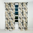thumbnail image 4 of Designart "Timeless Elegance With Beige Peonies III" Floral Blackout Curtain Panels, 4 of 4