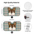 thumbnail image 3 of XMXY Car Sun Shade Windshield, Dog Face Plaid Pattern Automotive Front Window Sun Visor for Cars SUV Trucks, Small Size, 3 of 8