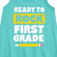 thumbnail image 2 of Instant Message - Ready to Rock First Grade - Back to School - Toddler and Youth Girls A-line Dress, 2 of 5