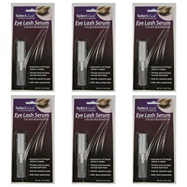 6 Eyelash Serum Select Lash (0.16oz x 6 bottles) Beauty Walmart