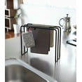 thumbnail image 3 of Yamazaki Home Dish Towel Hanger, Black, Steel, Water Resistant, No Assembly, 3 of 5