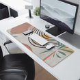 thumbnail image 2 of Long Mouse Pads for Desk,Orange Boho Geometric and Plant (2) Desk Mats on Top Of Desks, Desk Mouse Pad Extra Large with 3mm Non-Slip Base and Stitched Edge for Gaming,Work,Home 31.5"x11.8", 2 of 5