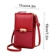 thumbnail image 3 of Bolsas Crossbody para Mujeres Bolsa de Moda Minimalista de las Mujeres, Mini Bolso Horizontal Del Teléfono de Cuero, Bolso de Teléfono, Bolso de Hombro, Cartera con Ranura de Tarjeta de Crédito Carter, 3 of 4