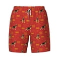 thumbnail image 4 of Lsque Mens Swim Trunks German Shepherd Dog Pattern - Bathing Suit Compression Liner - Beach Swim Shorts Swimwear - (S-3XL) - Stretch Quick Dry -3X-Large, 4 of 9