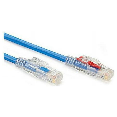 UPC: 0822088072881 | Black Box GigaTrue 3 C6PC70-BL-07 CAT6 550-MHz Stranded Ethernet Patch Cable – Unshielded (UTP)  CM PVC  Snagless Boots with Lockable Connectors  Blue  7 ft.