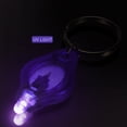 thumbnail image 5 of 10Pcs Mini Portable UV LED Light Flashlight Keychain Ultra Bright Key Ring Light Torch Currency Passports Detector, 5 of 8