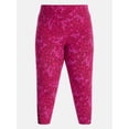 thumbnail image 6 of Terra & Sky Women's Plus Capri Ladder Leggings, Sizes 0X-5X, 6 of 6