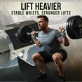 thumbnail image 5 of Nordic Lifting Wrist Wraps 14" for Weightlifting, Cross Training and Powerlifting -1 Pair, 5 of 10