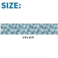 thumbnail image 2 of Runner Rug for Hallway, Yamaziot 2'x10' Washable Rug for Floor with Rubber Backing, Vintage Distressed Non Skid Brown Carpet, Laundry Room Rug Mat, 2 of 8