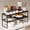Black, variant on Expandable Cabinet Shelf Organizer, 2 Pack Stackable Kitchen Counter Shelf Riser, Metal Spice Rack Heavy Duty Countertop Organizer Storage for Kitchen, Pantry, Cupboard, Rv (5.9in Height,White)