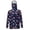 250 Years of American Flag, variant on Men’s Fishing Sun Hoodie with Mask, UPF 50+ UV Protection Long Sleeve Shirt Orange & Black Tiger Stripe Quick Dry Breathable Top for Boating, Hiking and Outdoor Activities