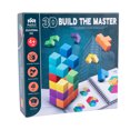 thumbnail image 1 of Puzzle 3D Soma Cube de madera con 100 tarjetas de desafío para niños, 1 of 5