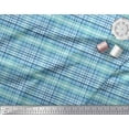 thumbnail image 3 of Soimoi Cotton Duck Fabric Plaid Check Decor Fabric Printed Yard 42 Inch Wide, 3 of 3