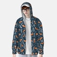 thumbnail image 3 of Picia cute fall fox Women's Men's UPF 50+ Sun Protection Hoodie Shirt Long Sleeve SPF Fishing Outdoor UV Hiking Lightweight Shirts-Large, 3 of 9