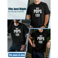 thumbnail image 6 of AllAreN Personalized Father Shirt Best Dad in the World T-Shirts for Dad Cotton Funny Dad Shirt, 6 of 7