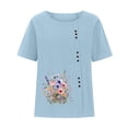 thumbnail image 4 of My Orders Lightweight Tops & Blouses Plus Size Blouses for Women 4X-5X Womens Workout Top Fashion Tops for Women Trendy Summer Plus Size Golf Shirts for Women, 4 of 5