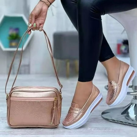 

Herrnalise Women s Ladies Shoes Casual Daily Closed Toe Platform Sneakers Work Shoes Women Shoes Fashion