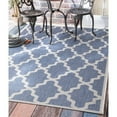 thumbnail image 2 of Nuloom 6' 3 x 9' 2 Gina Outdoor Moroccan Trellis Rug in Blue, 2 of 4