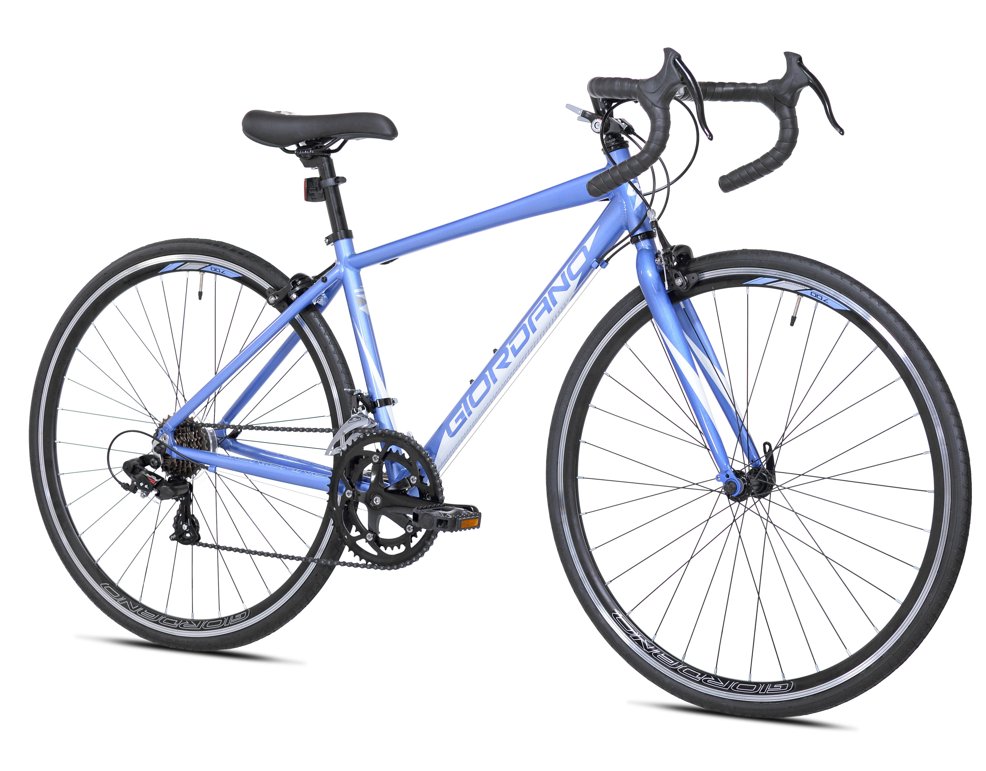 700C Giordano Aversa Road Adult Bicycle, Small Frame, Fits Rider 4'10" - 5'3", Unisex, Blue