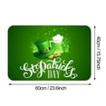 thumbnail image 3 of Fiudx Artículos en oferta con ofertas flash Felpudo del día de San Patricio, alfombra decorativa para el hogar, alfombra para sala de estar, 3 of 7