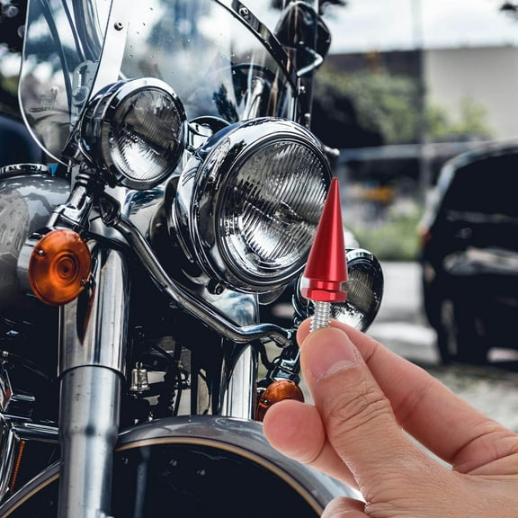 WHAMVOX 3pcs Metal Motorcycle Modification Windshield Mounting Bolts Nuts Fasteners Screws Nuts Motorcycle Modification Supplies