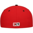 thumbnail image 4 of Men's New Era Red Erie SeaWolves Authentic Collection Team Alternate 59FIFTY Fitted Hat, 4 of 4