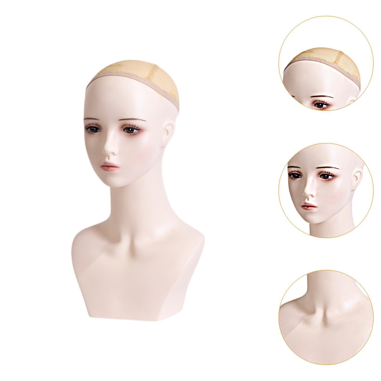 Bothyi Mannequin Head Model, Hat Holder Rack,Retail Storage Rack,Multipurpose Hat Display Stand for Eyeglasses Jewellery Hairpieces