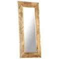 thumbnail image 1 of vidaXL Mirror 110x50 cm Solid Mango Wood, 1 of 9