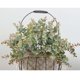 thumbnail image 4 of Inteprter Ramo de hojas de plantas artificiales, paquete de plantas para oficina en casa Plantas Artificiales naranja gris, 4 of 6