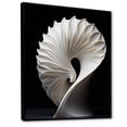 thumbnail image 2 of Designart "Onyx Ocean Passage In Black And White" Nautilus Floater Framed Wall Decor, 2 of 5