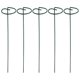 thumbnail image 2 of 5 Pack Garden Plant Support Stakes Single Stem Support Stake Plant Cage Support Rings Flowers Stem, 2 of 5
