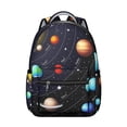 thumbnail image 1 of Sac à Dos pour Étudiants Cosmos Galaxie Espace Design pour Amateurs de Science-Fiction, Sangles Réglables, Sac d'École Durable et Confortable pour Étudiants, 1 of 6