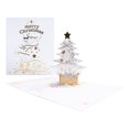 thumbnail image 4 of Christmas Card, 3D Christmas Card Transparent PET Exquisite Colors Thick Paper  For Party, 4 of 8