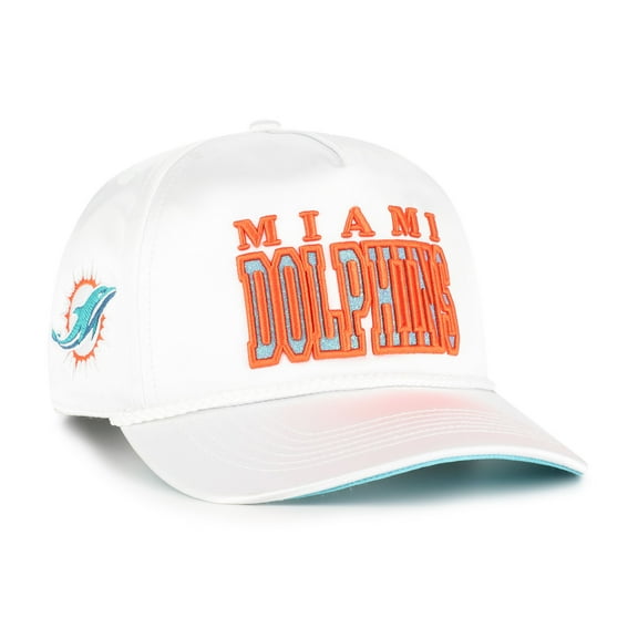 Women's '47  White Miami Dolphins Outspoken Hitch Adjustable Hat