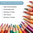 thumbnail image 3 of Uxcell B Drawing Pencils for Sketching, 24PCS Sketch Pencils for Drawing Art Pencils Graphite Wood Pre-sharpened for Drawing Sketching Artist, Hexagonal, Black Refill, Green/Black Pole, 3 of 6