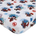 thumbnail image 3 of Juego de cama Marvel Spidey and his Amazing Friends para niños pequeños, 4 piezas, 3 of 8