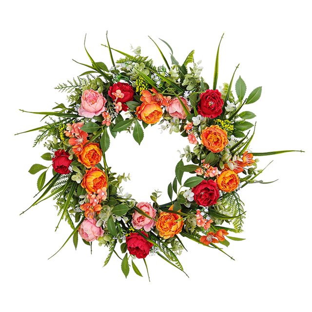 Flores de arco artificiales 2 juegos de flores de simulación flores colgantes decoración de boda signo de agua flores signo de bienvenida flores