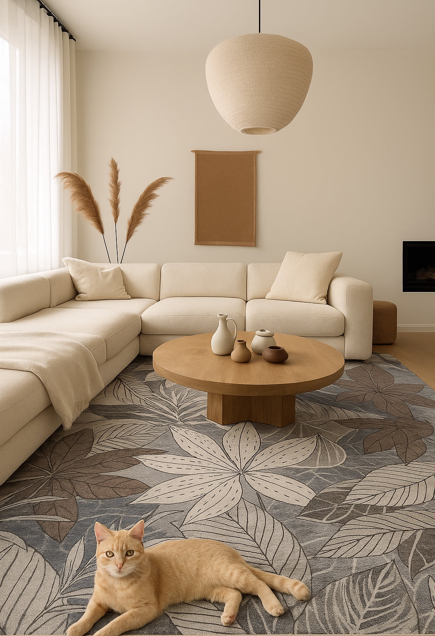 Rug Branch Modern Floral Indoor Area Rug