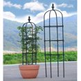 thumbnail image 5 of Obelisk trellis for climbing plants, 0.9 m/1.4 m/1.5 m/2 m high, metal mesh for roses, vines, 5 of 5