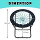 thumbnail image 3 of CAMP SOLUTIONS Silla Bungee Ultimate Comfort - Silla Bunjo versátil con divertido diseño hinchable - Silla circular para relajación y diversión - Silla plegable tipo araña de trampolín, 3 of 5