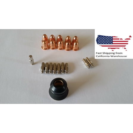 LOTOS NCON21 21 Pieces Plasma Cutter Consumables Set for LTP5500D 21pcs