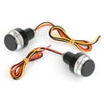 thumbnail image 1 of Clignotants de Guidon, 2pcs Conduit Guidon de Moto Poignée de Lampe Poignée de Guidon Bouchon Finement Réglé Performance, 1 of 5