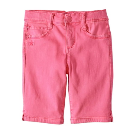 LIttle Girls' 4-6X Super Soft Twill Bermuda Short