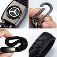 thumbnail image 4 of Leather Keychain for Mercedes Benz Key Chain Car Logo Key Chain Accessories Keyring with Logo (Mercedes Benz), 4 of 7