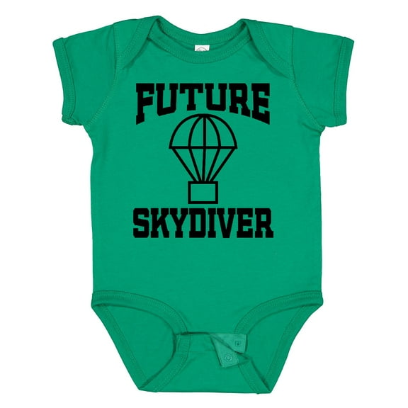 Inktastic Future Skydiver Boys or Girls Baby Bodysuit