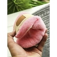 thumbnail image 4 of Women Women's Slippers Fuzzy Plush Fleece Lined House Shoes for Indoor,Outdoor w/Anti-Skid Sole, 4 of 7