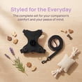 thumbnail image 5 of Adjustable Airtag Holder Cat Vest Harness with 1.5M Matching Leash, Escape Proof Reflective Pet Chest Harness for Kittens & Small Cats 3 to 8 Pounds Outdoor Walking, 5 of 7