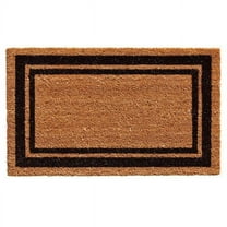 30 x 72 in. Doormat - Natural & Black Border